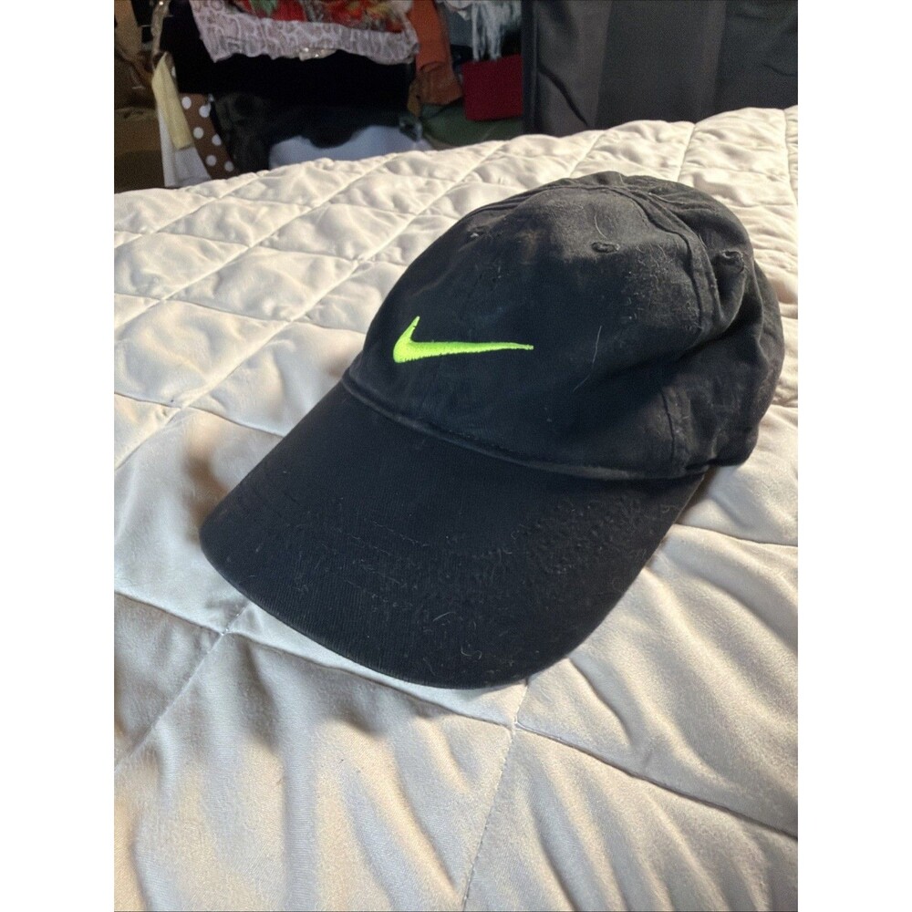 Kids Black Nike Adjustable Hat Fits Younger Kids